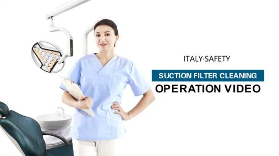 Poltrona odontoiatrica di sicurezza M10 con pelle colorata Scelta multipla del medico con lampada chirurgica Attrezzatura odontoiatrica per bambini